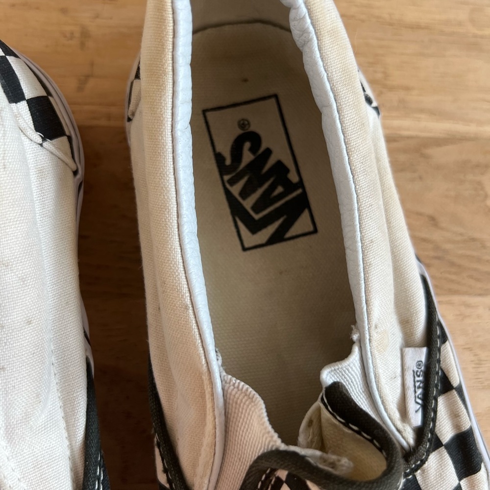 Checkered Vans | Size 9.5 - Picture 5 of 9